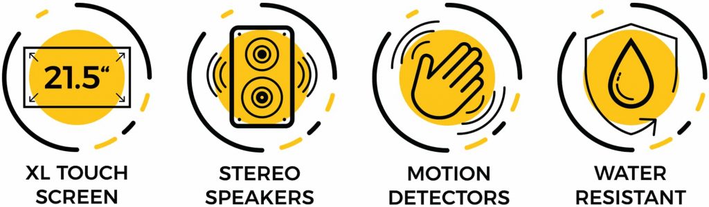 Smart Mirror Hilo Icons features Smart Mirror Hilo Icons features